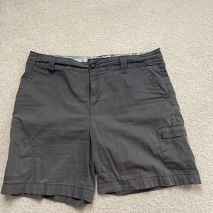 Eddie Bauer slate gray shorts